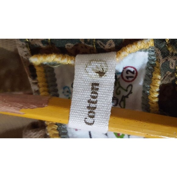 Aventura Womens Pants 100% Organic Cotton Brown 34 X 30 Straight Leg - Picture 6 of 8